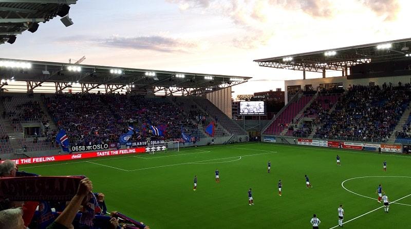 Historisk bilde av Vålerenga Stadion